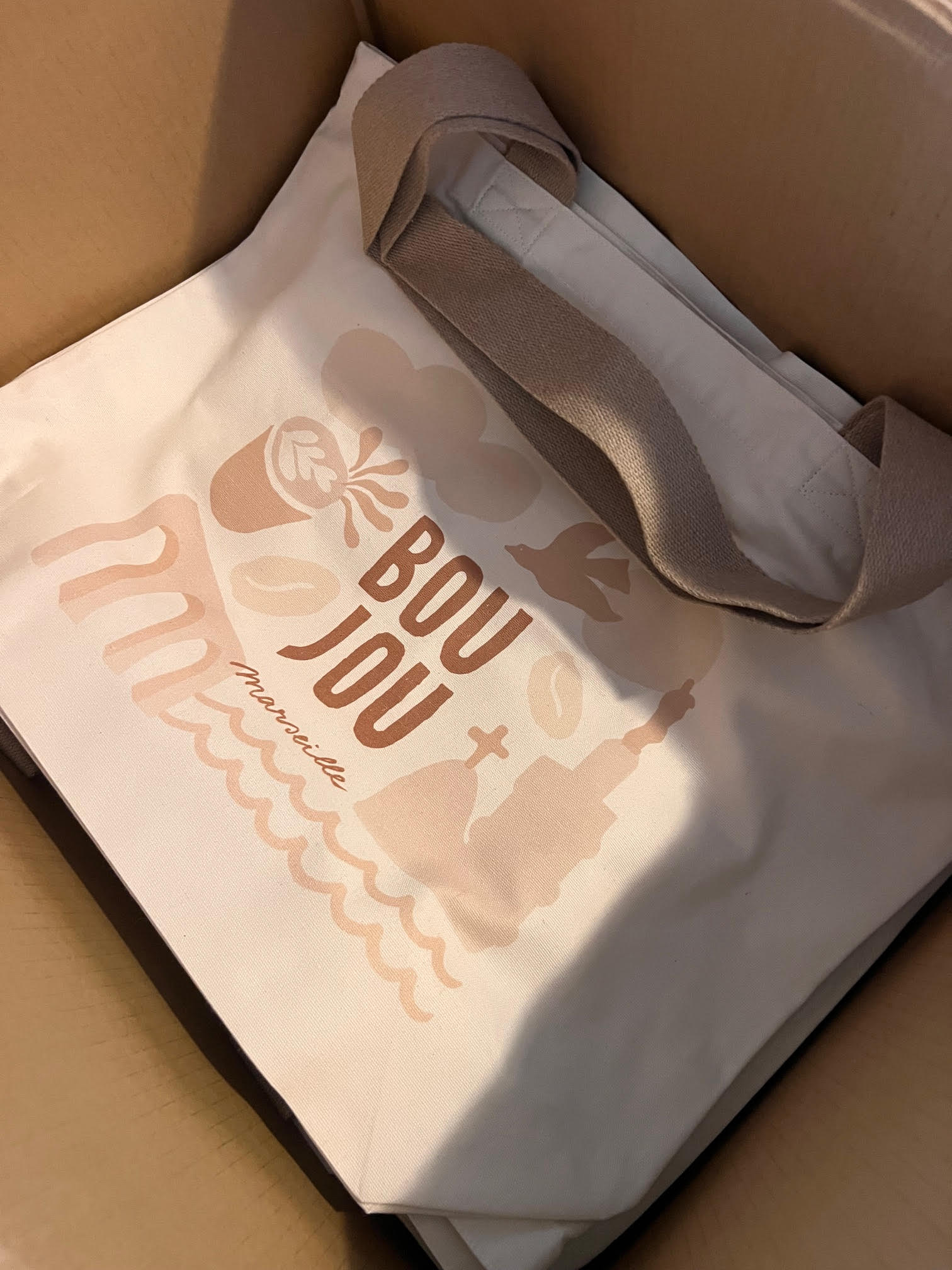 Sac imprimés boujou coffee